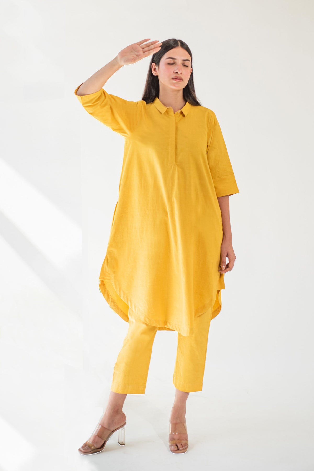 Yellow Tunic With Pant