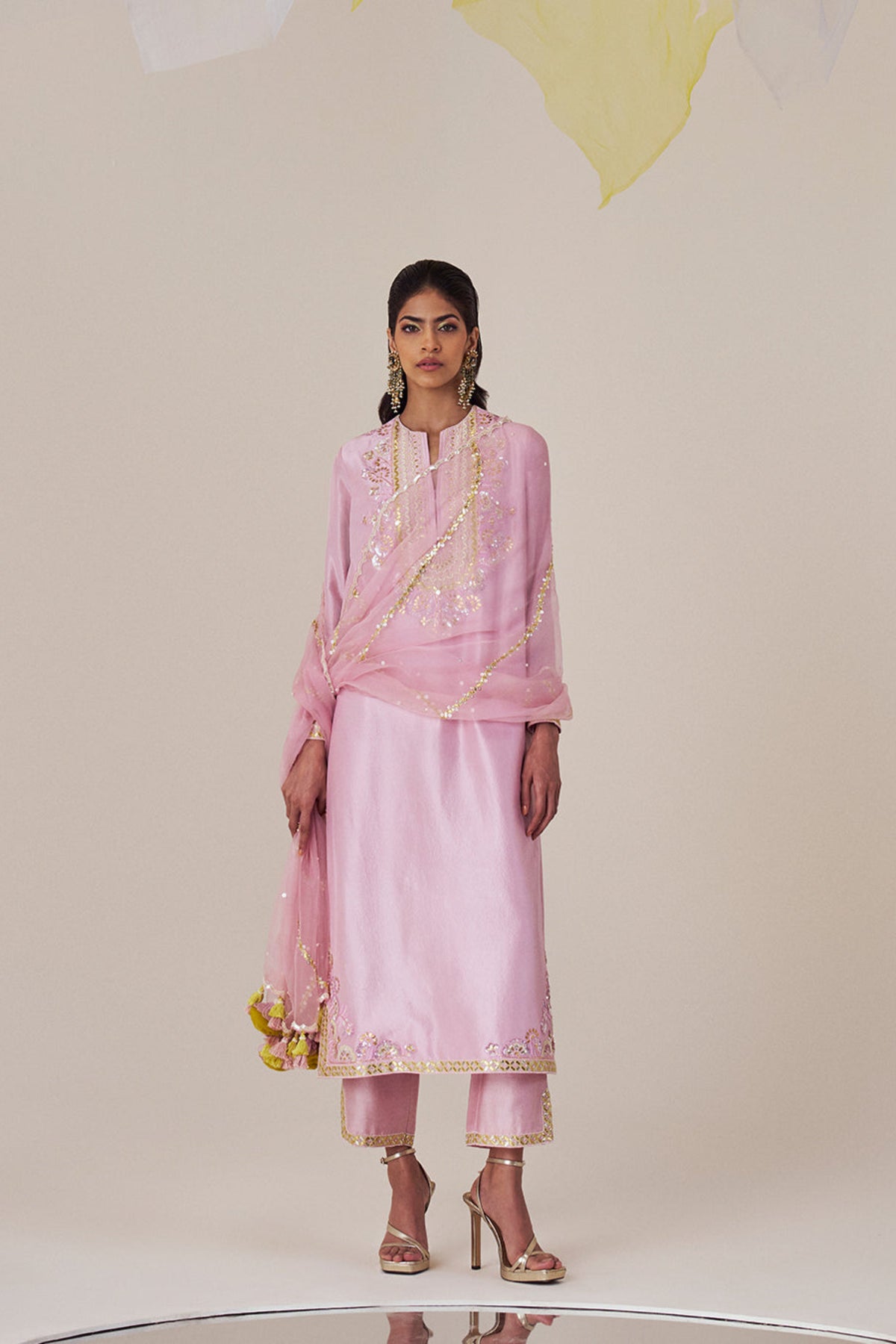 New Mauve Kurta Set