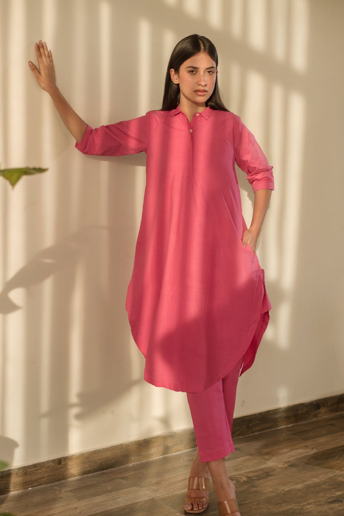 Rani Pink Tunic With Pant