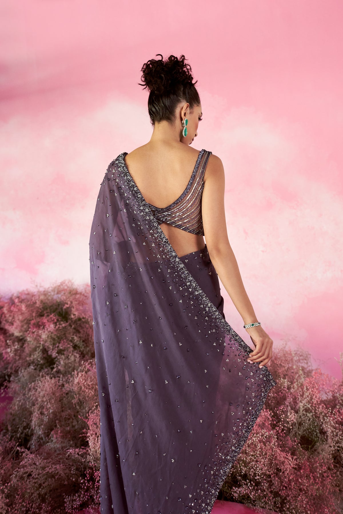 Galaxy Saree Set