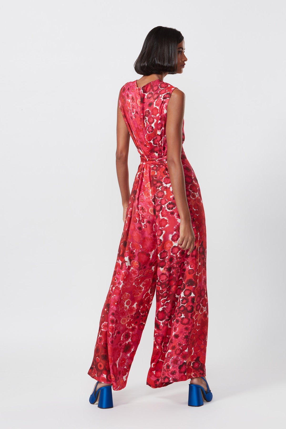 Floral Print Jumpsuit