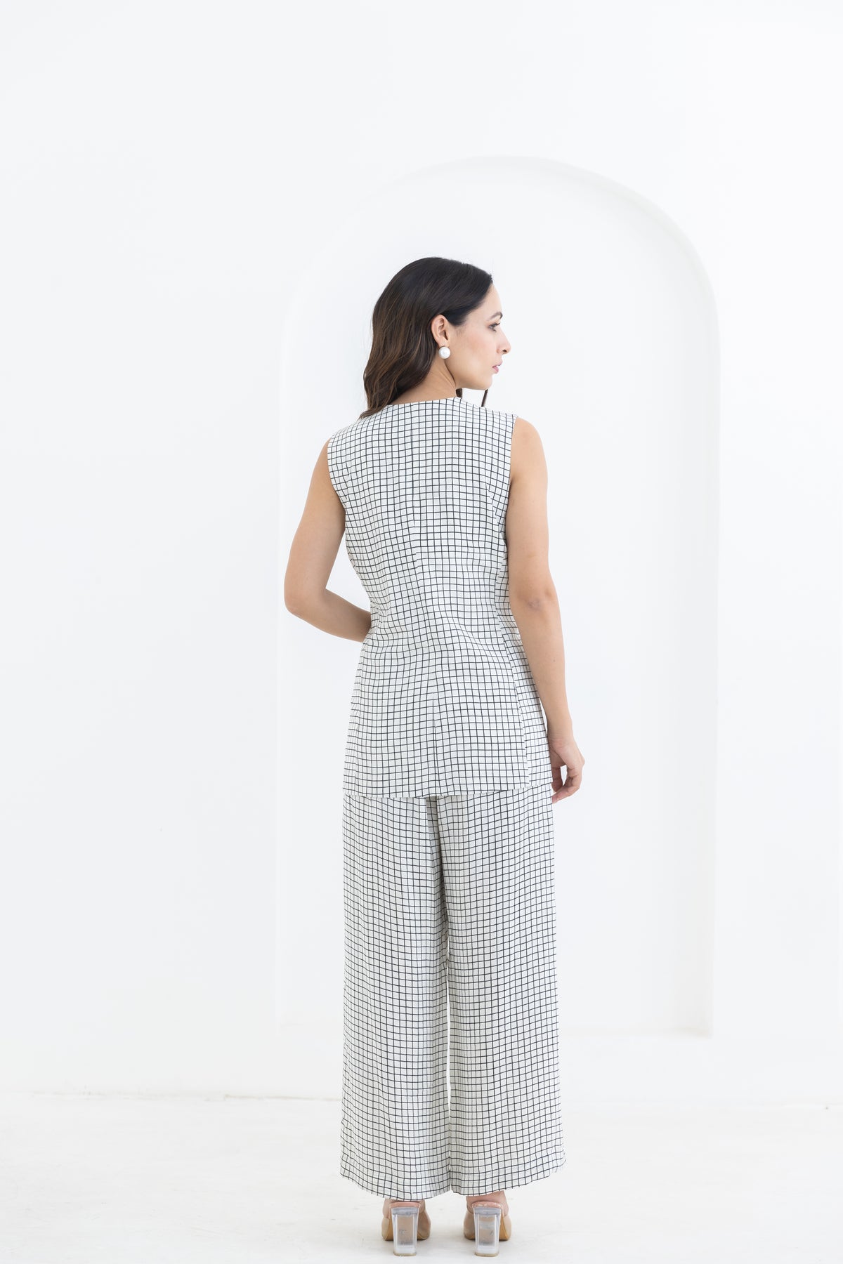 Grid Sunflower Co-Ord Set