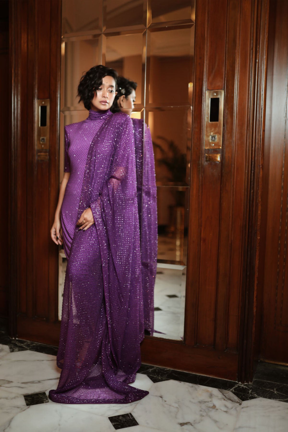 Vintage Violet Kurta