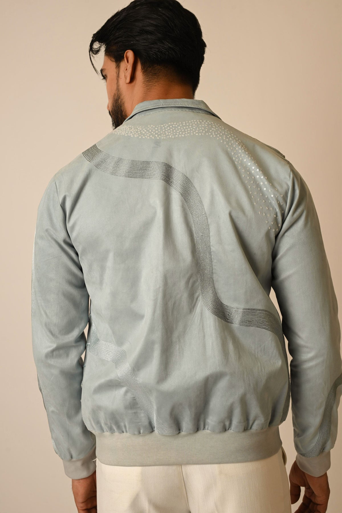 Fish Trail Bomber Jacket