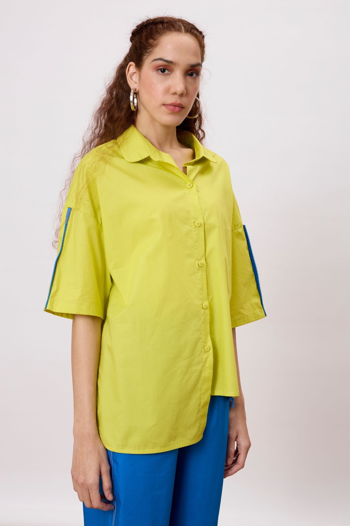 Leo Sulphur Lime Shirt