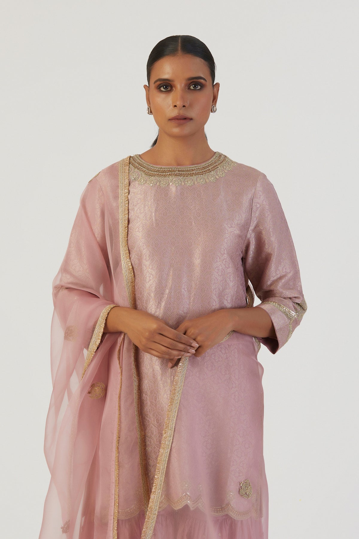 Bani Mauve Kurta and Sharara