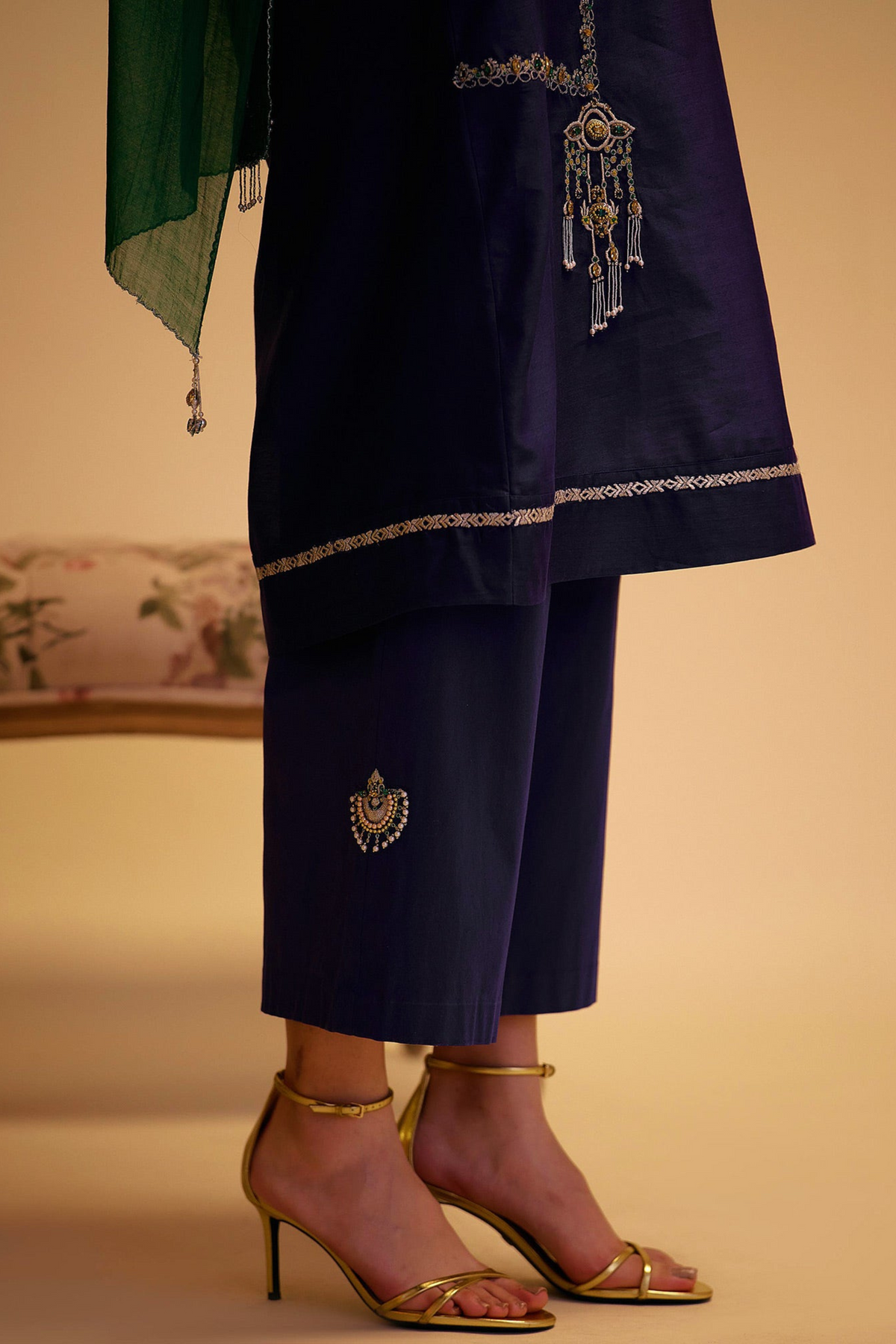 Tahira Blue Kurta Set