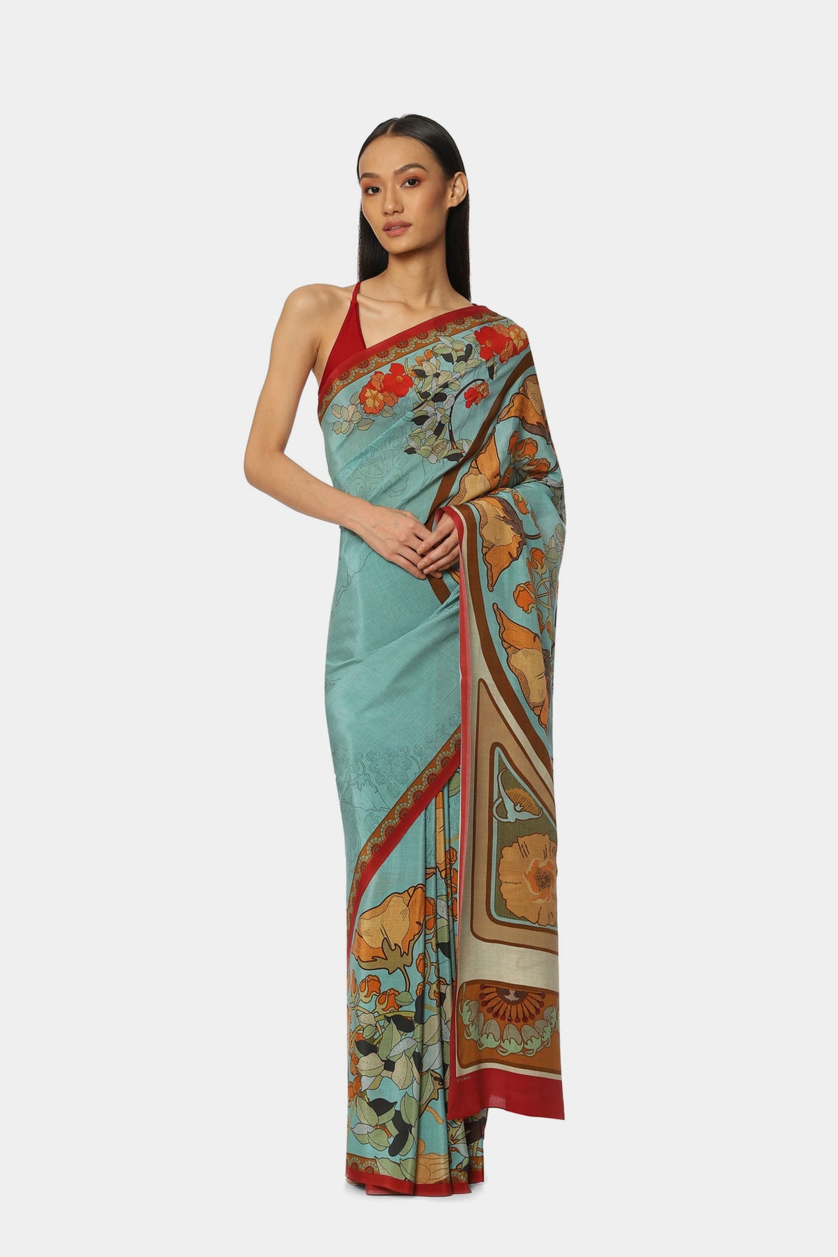 The Embellished Old World Saree