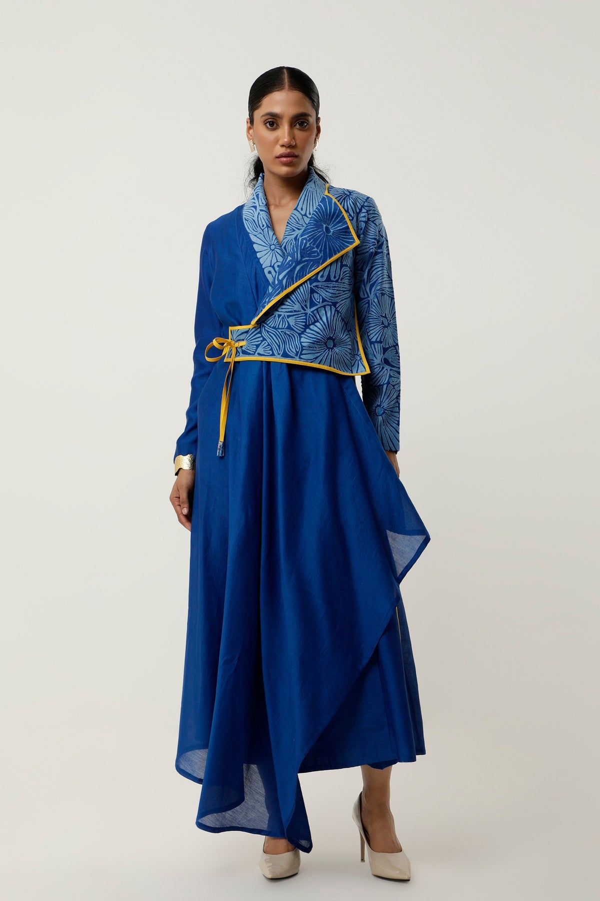 Blue Asymmetrical Co-ord Set