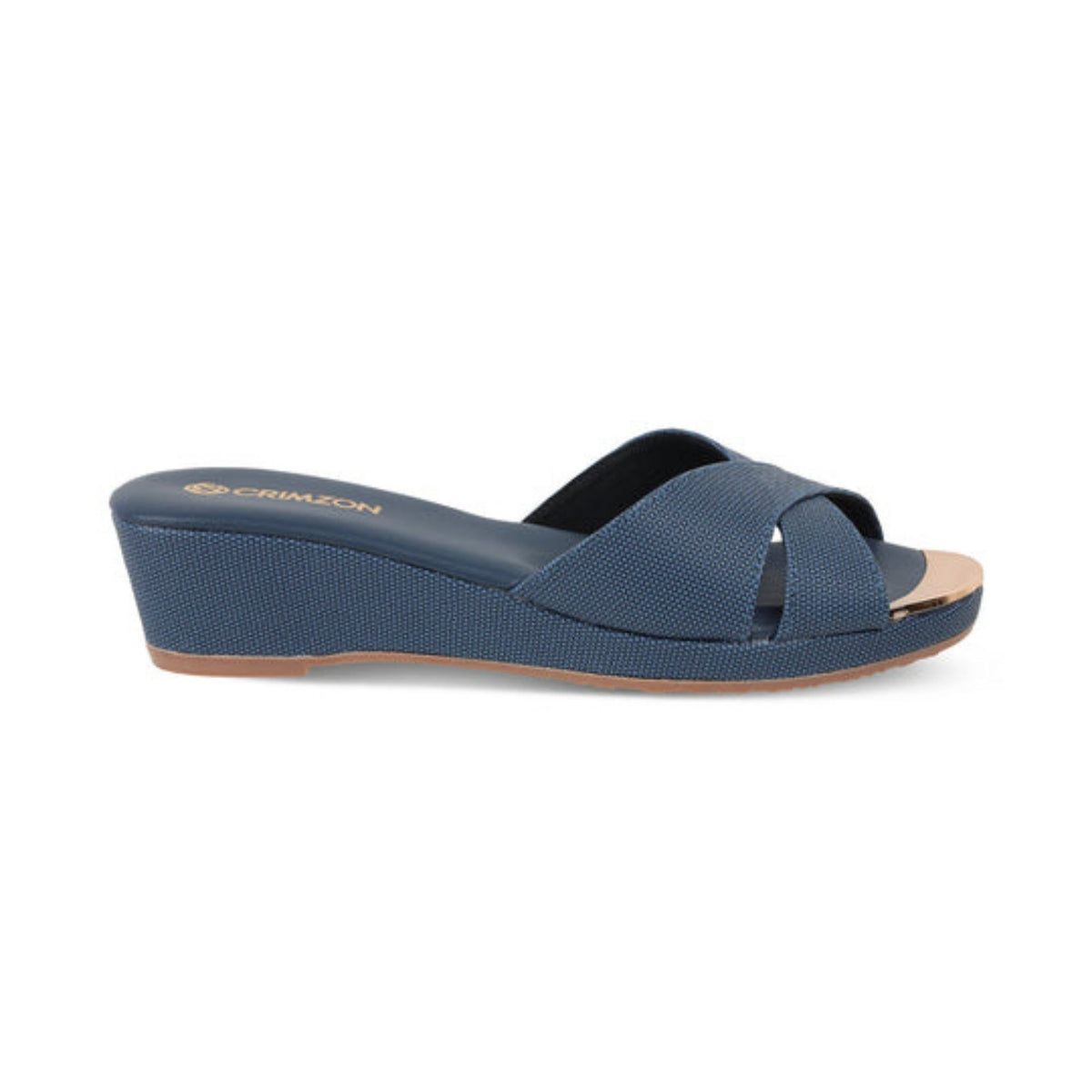 Aiyana Blue Wedges