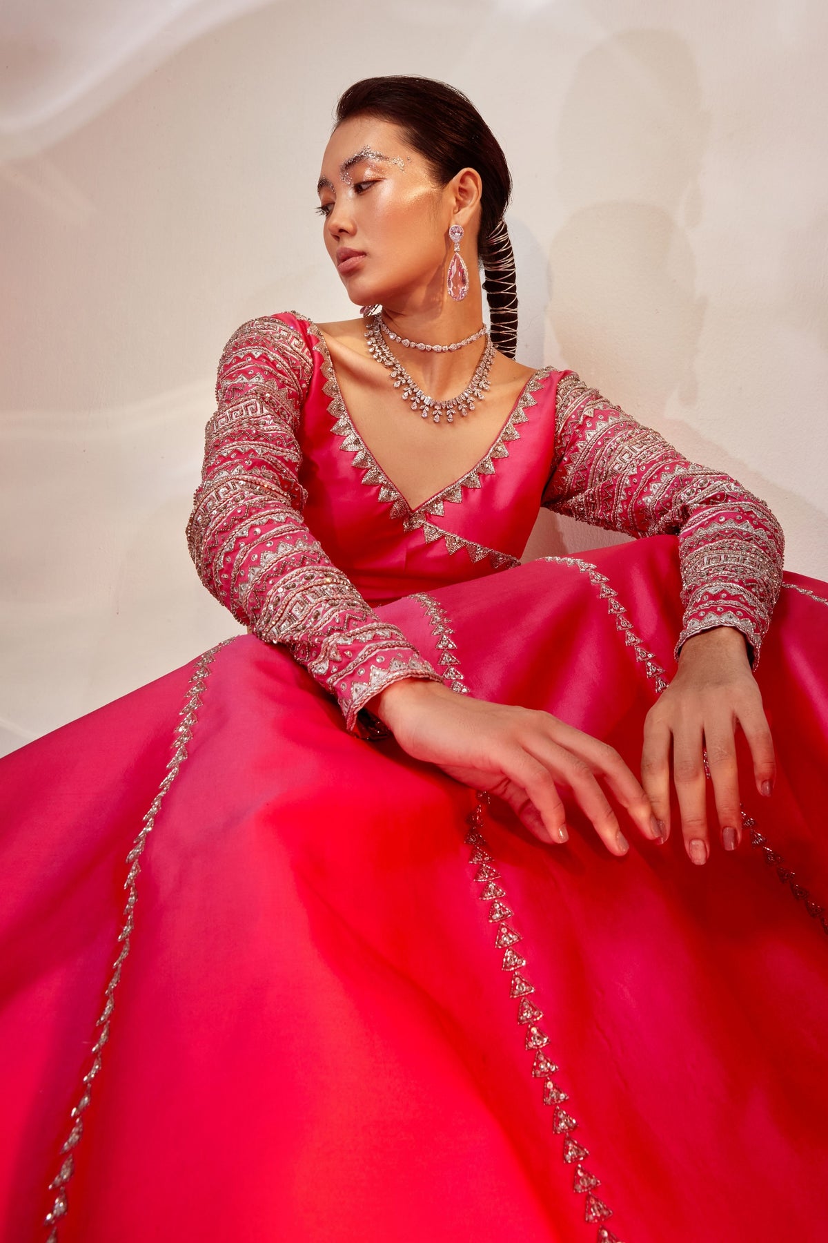 Pink Lehenga Set