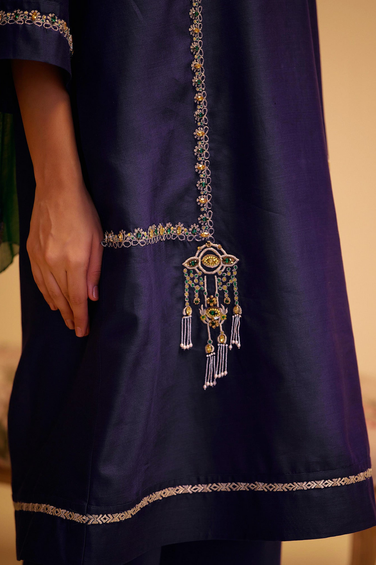 Tahira Blue Kurta Set