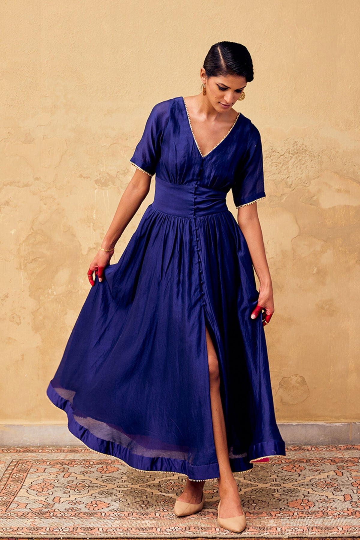 Neelam Dress in Blue