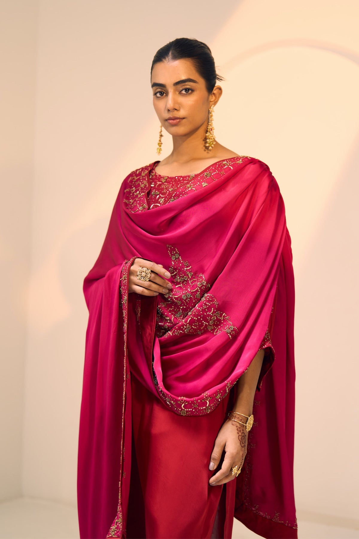 Pink Isha Dupatta