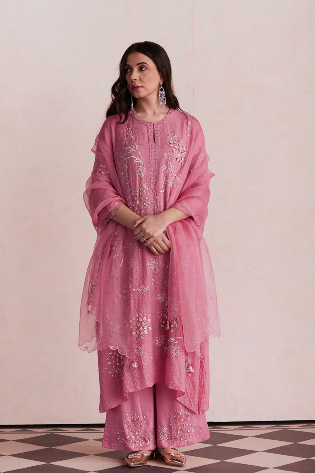 Rose Kurta Set