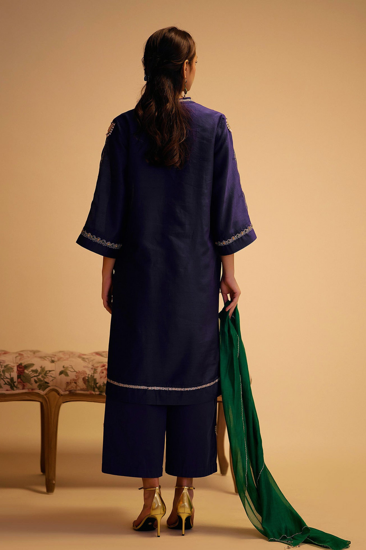 Tahira Blue Kurta Set