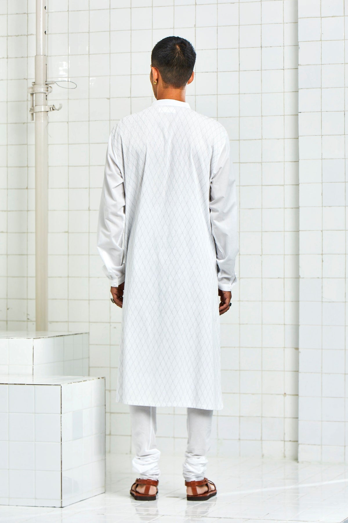 Khichan Pintuck Kurta Set