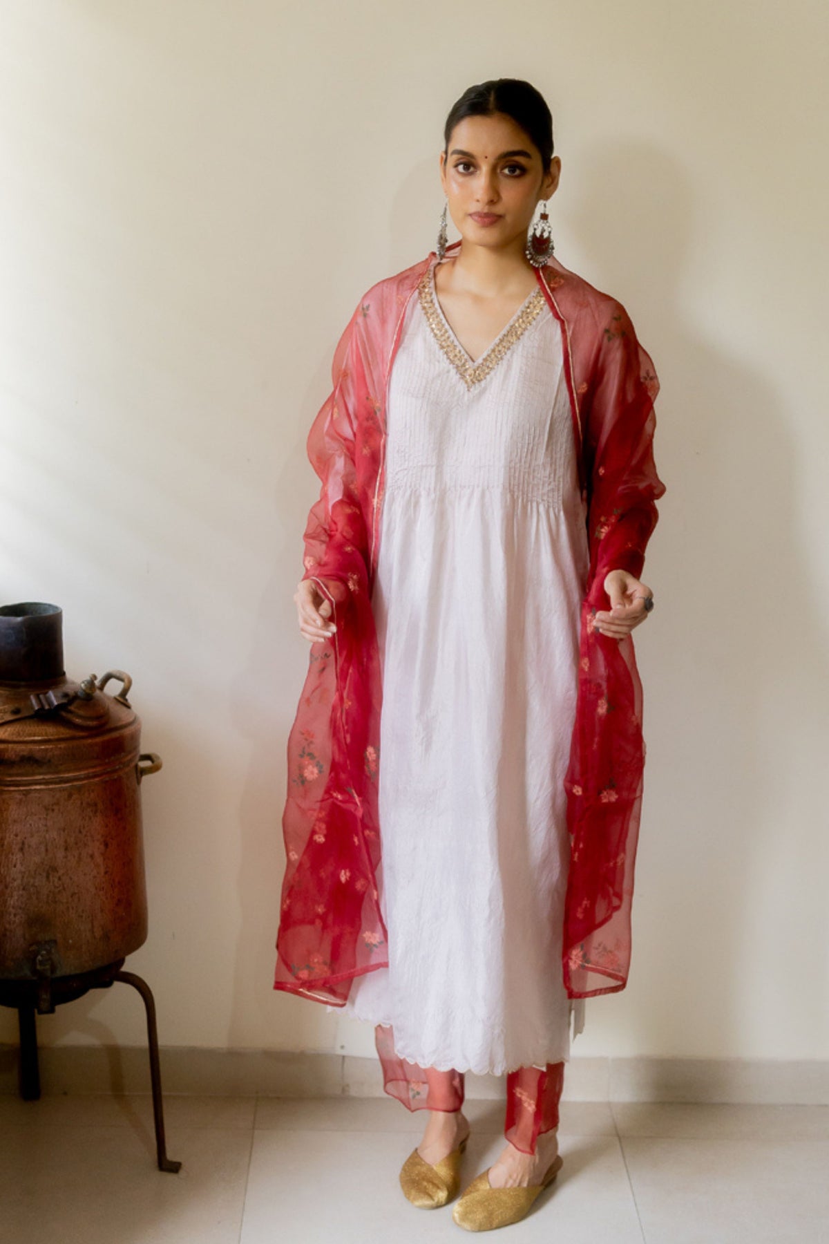 Rouge Kurta Set