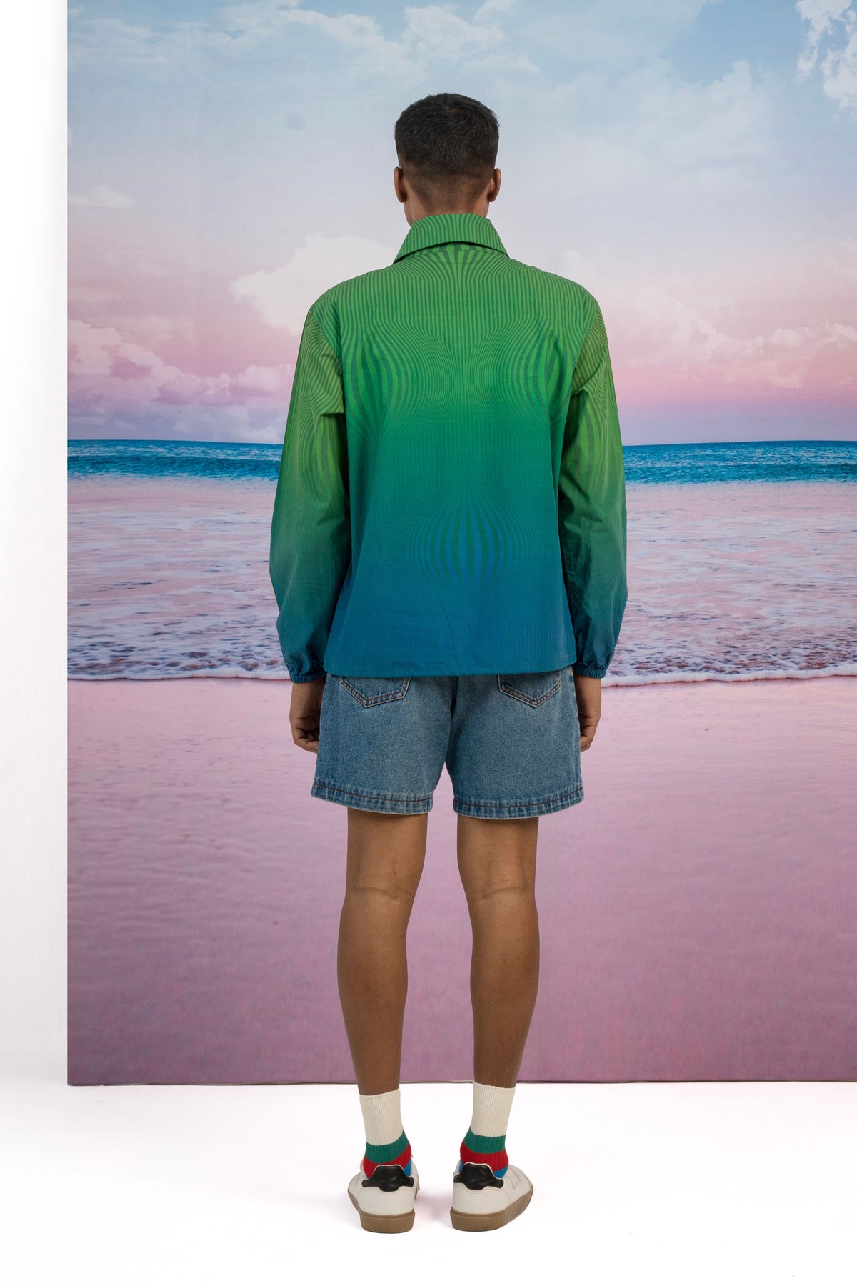 Aftermath Ombre Pullover Jacket