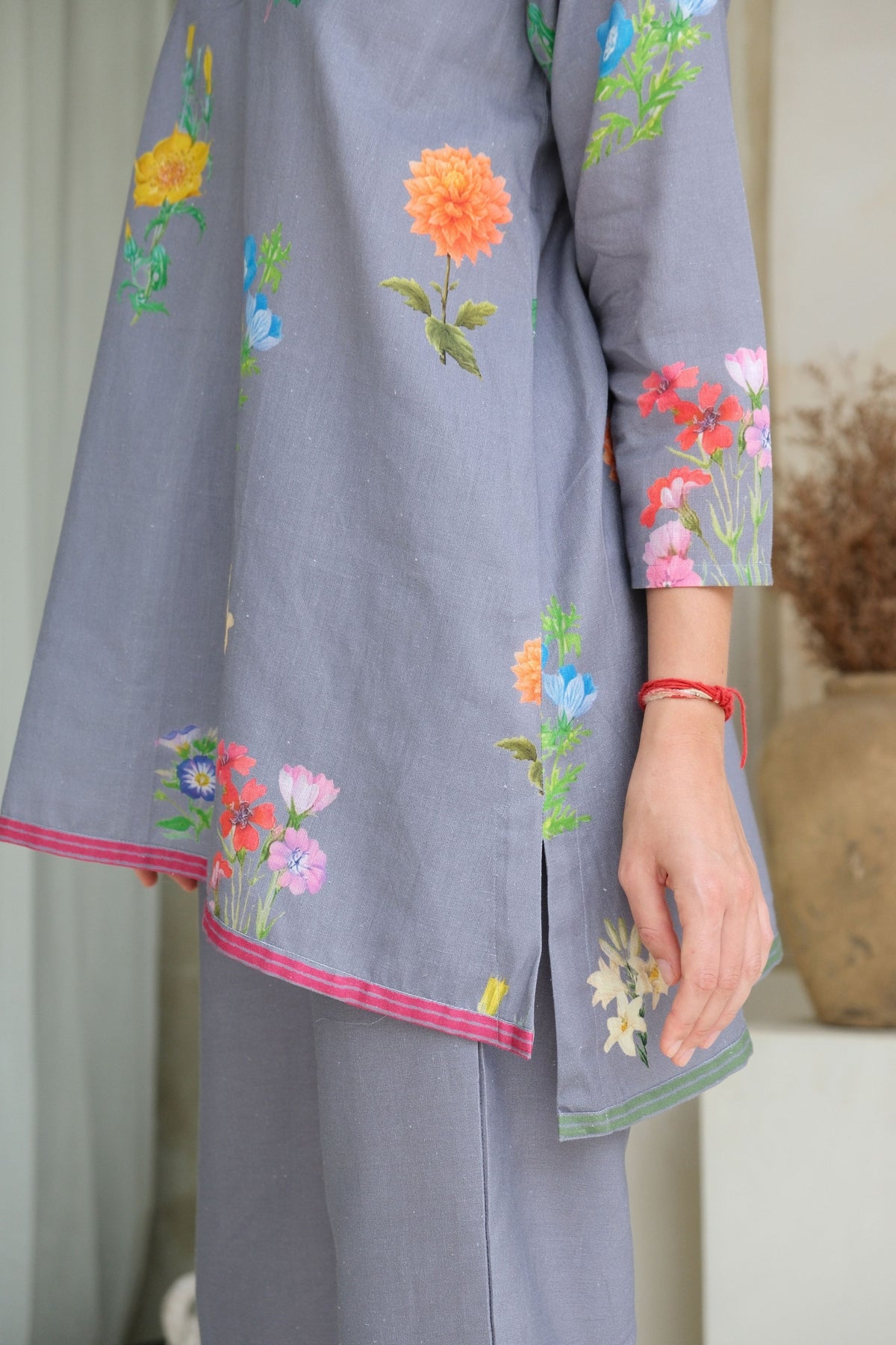 Marigold Periwinkle Tunic