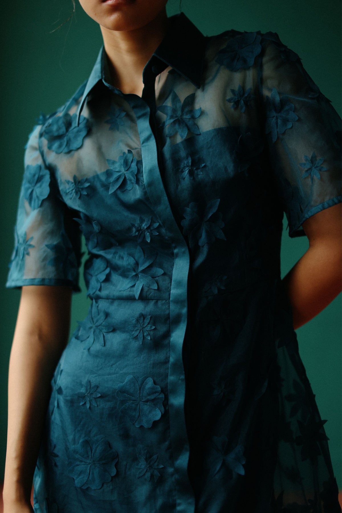 Bloom Shirt Dress