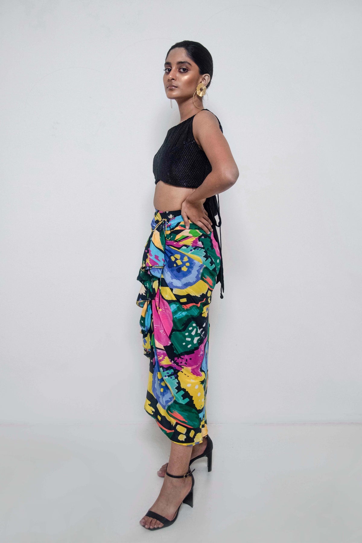 Printed Multicolour Skirt