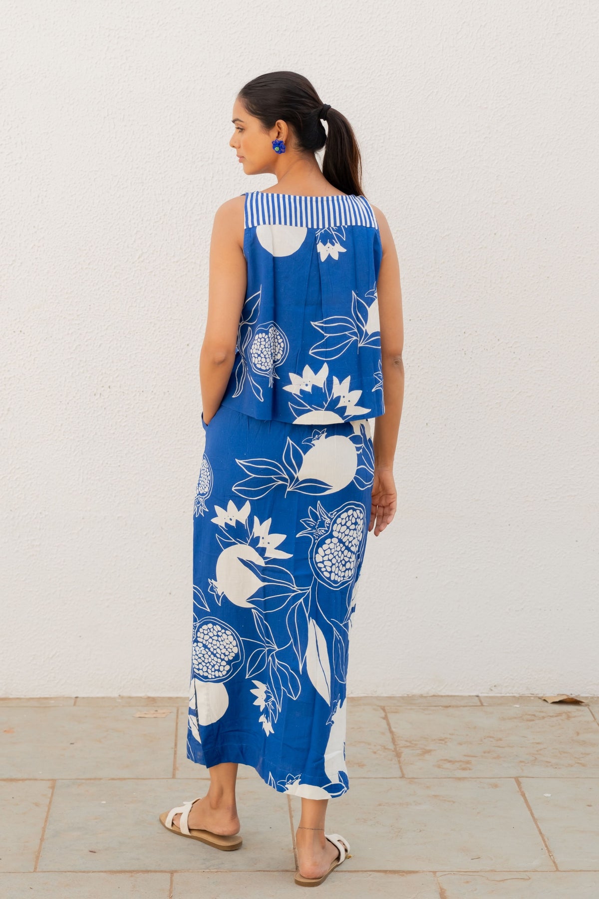 Blue Anaar Co-ord Set