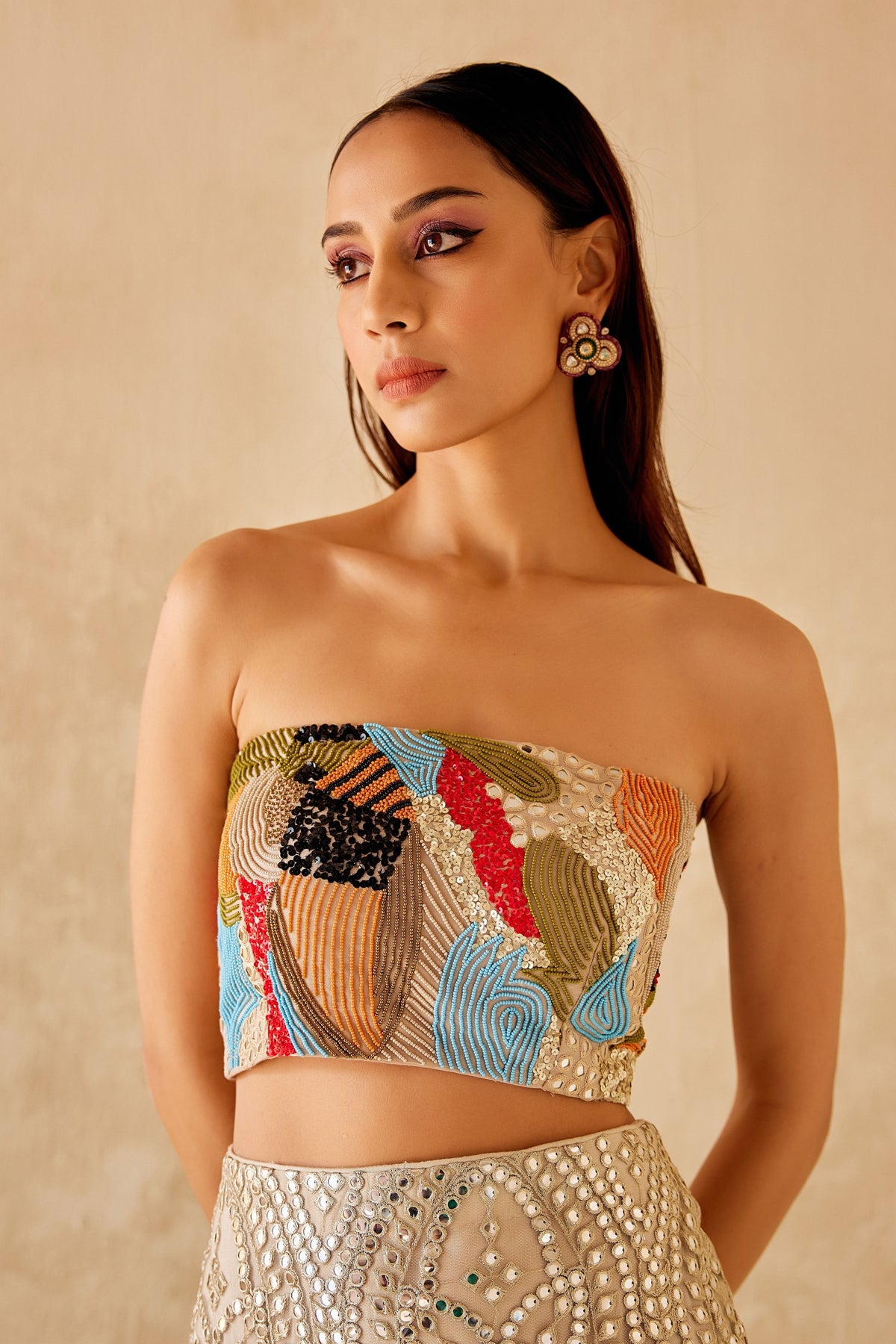 Art Deco Bandeau in Multicolor