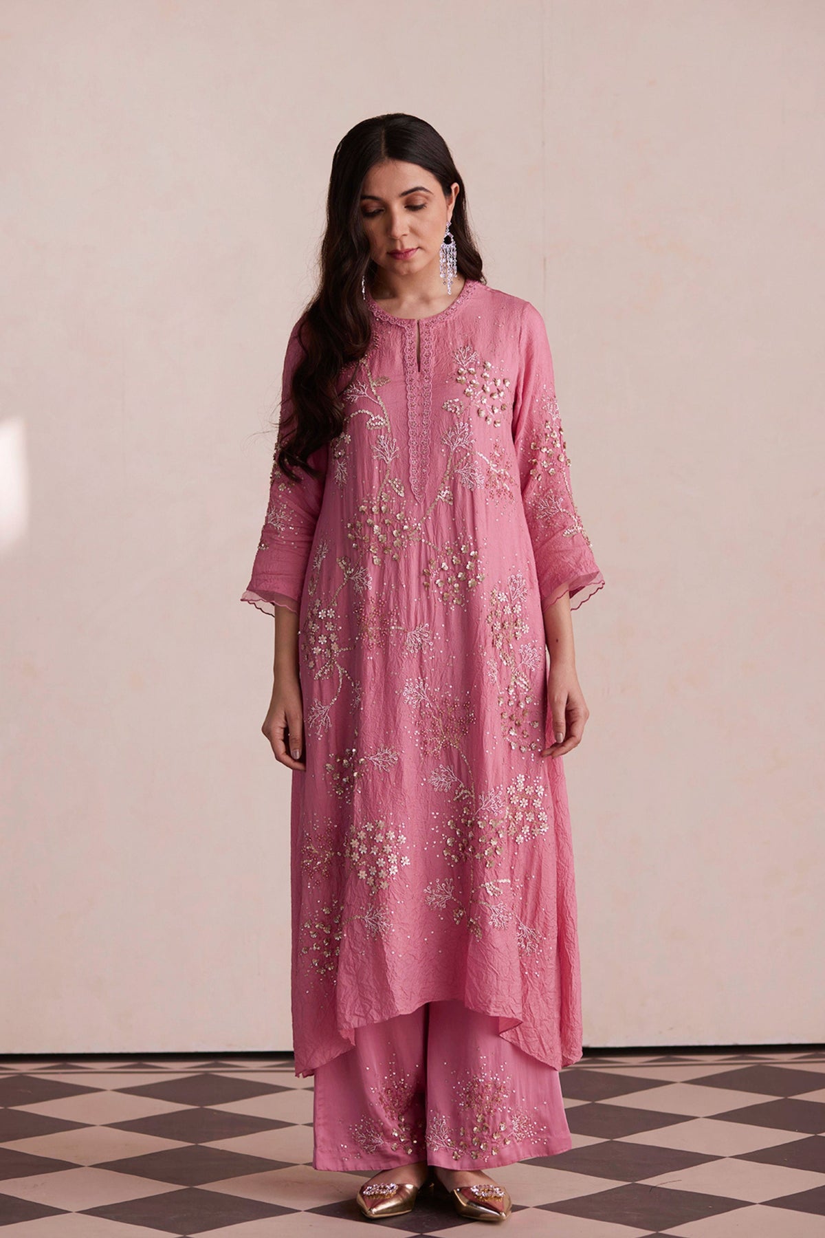 Rose Kurta Set