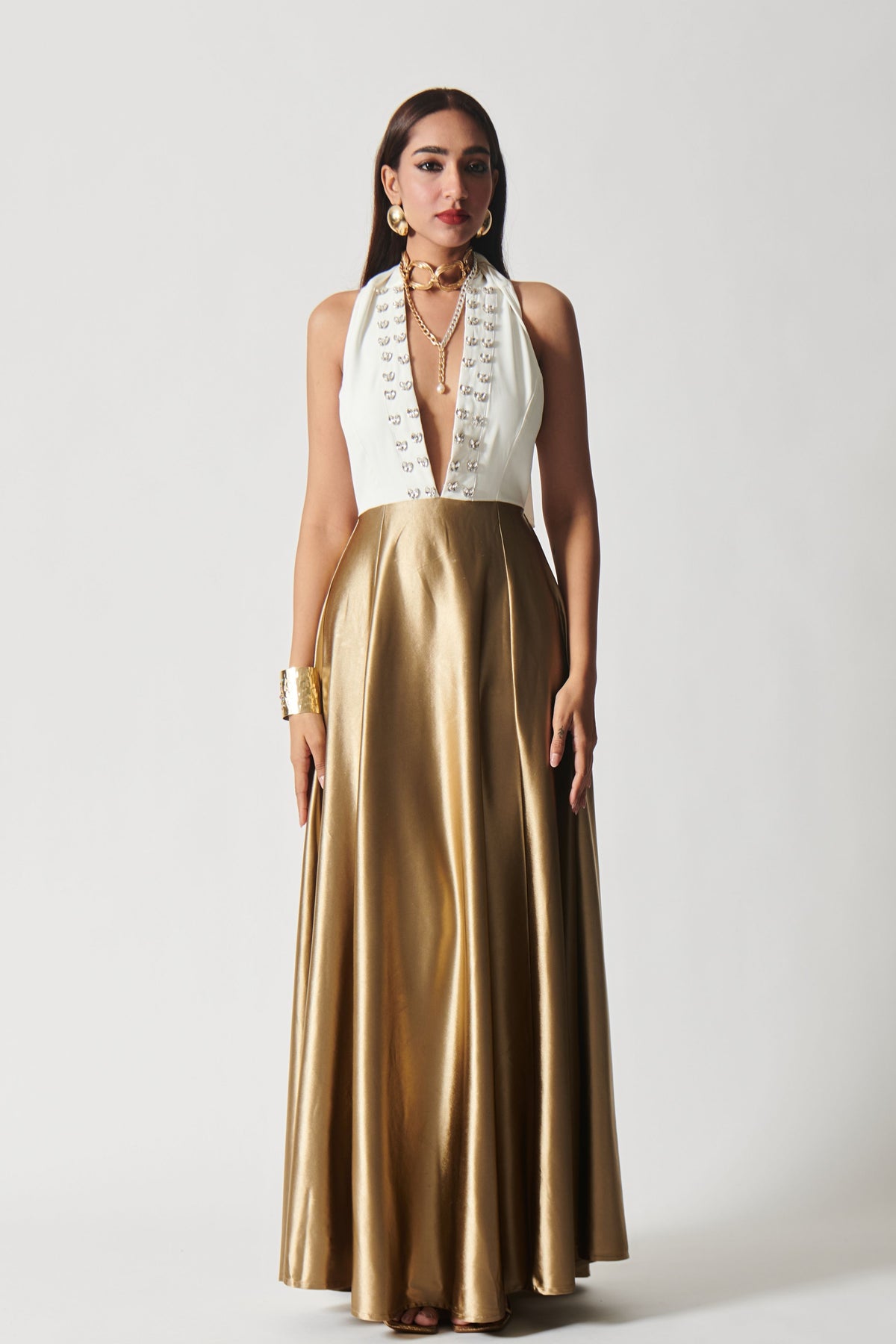 Golden Aura Dress