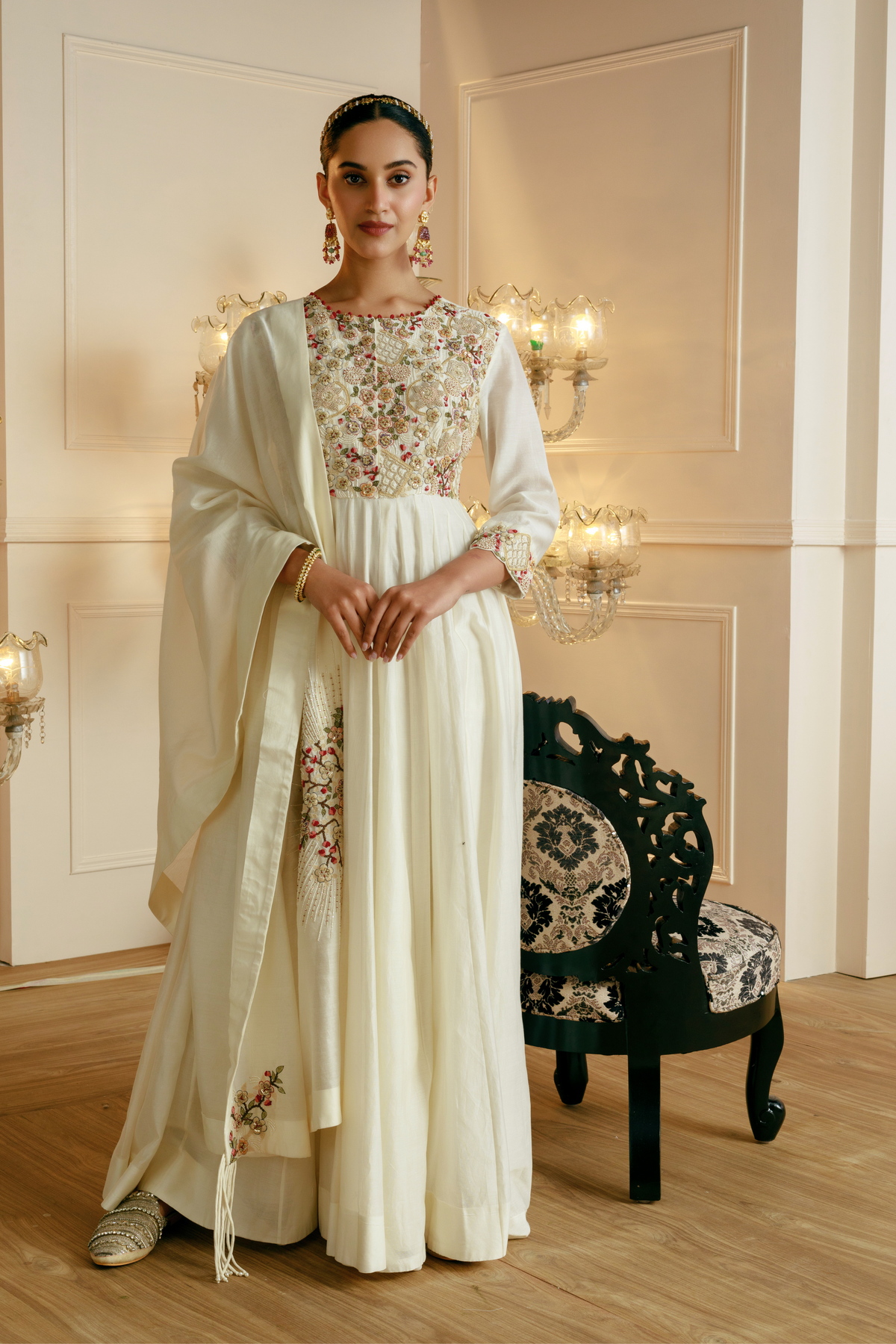 Dabka Embroidered Anarkali