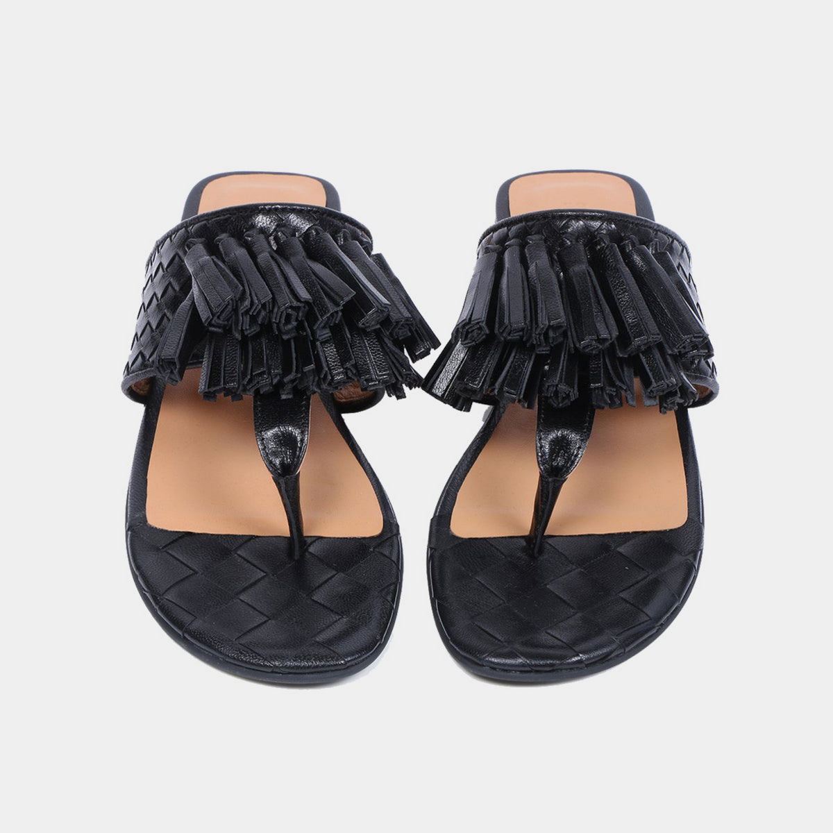 Black Livia Flats