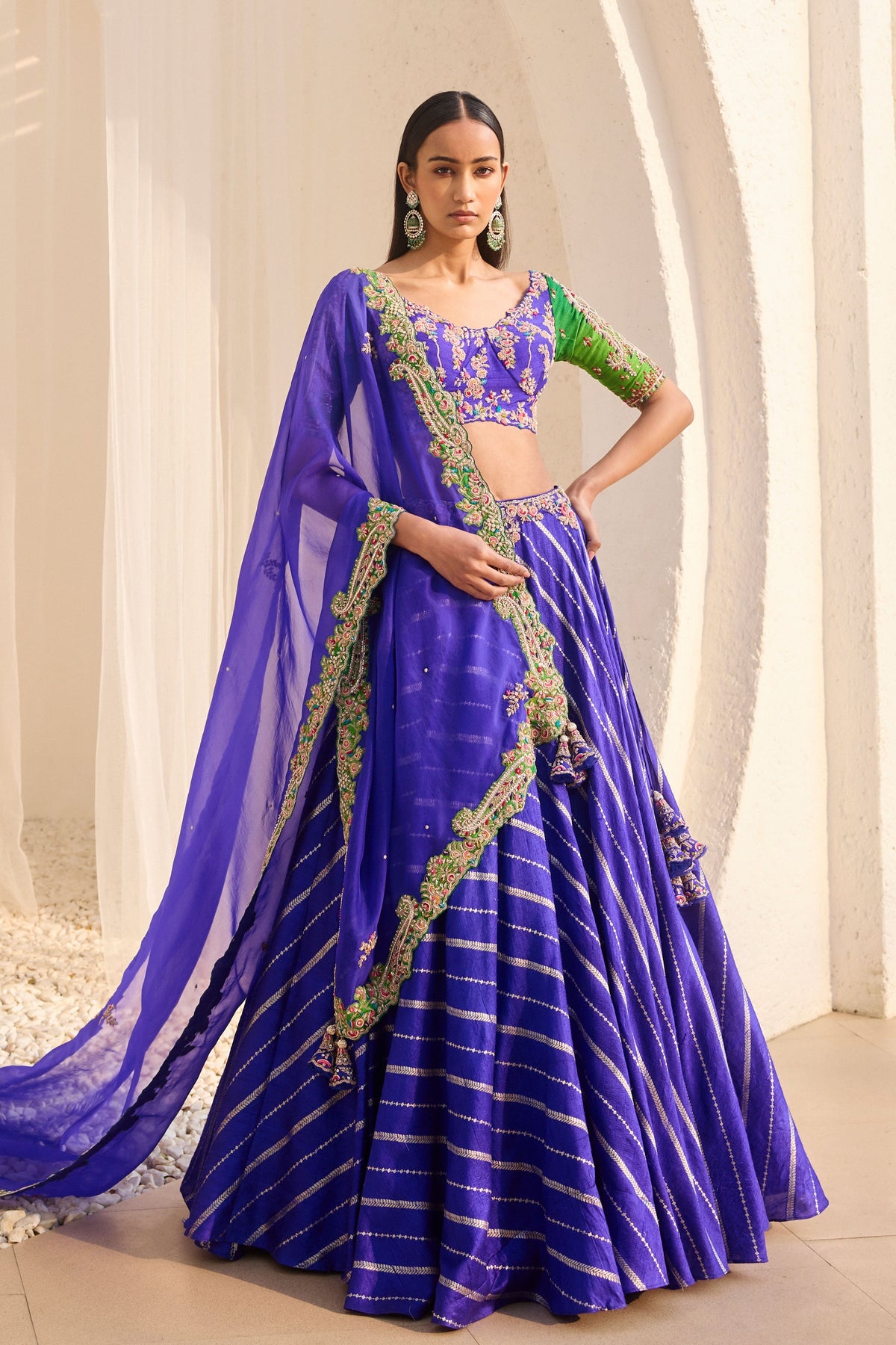 Mystic Bloom Lehenga Set