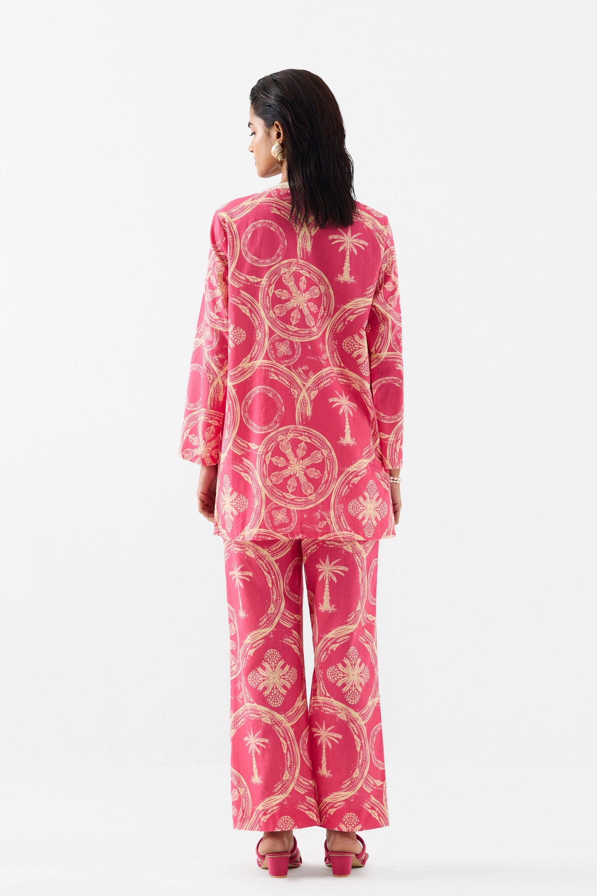 Areca Palm Pink Co-ord Set