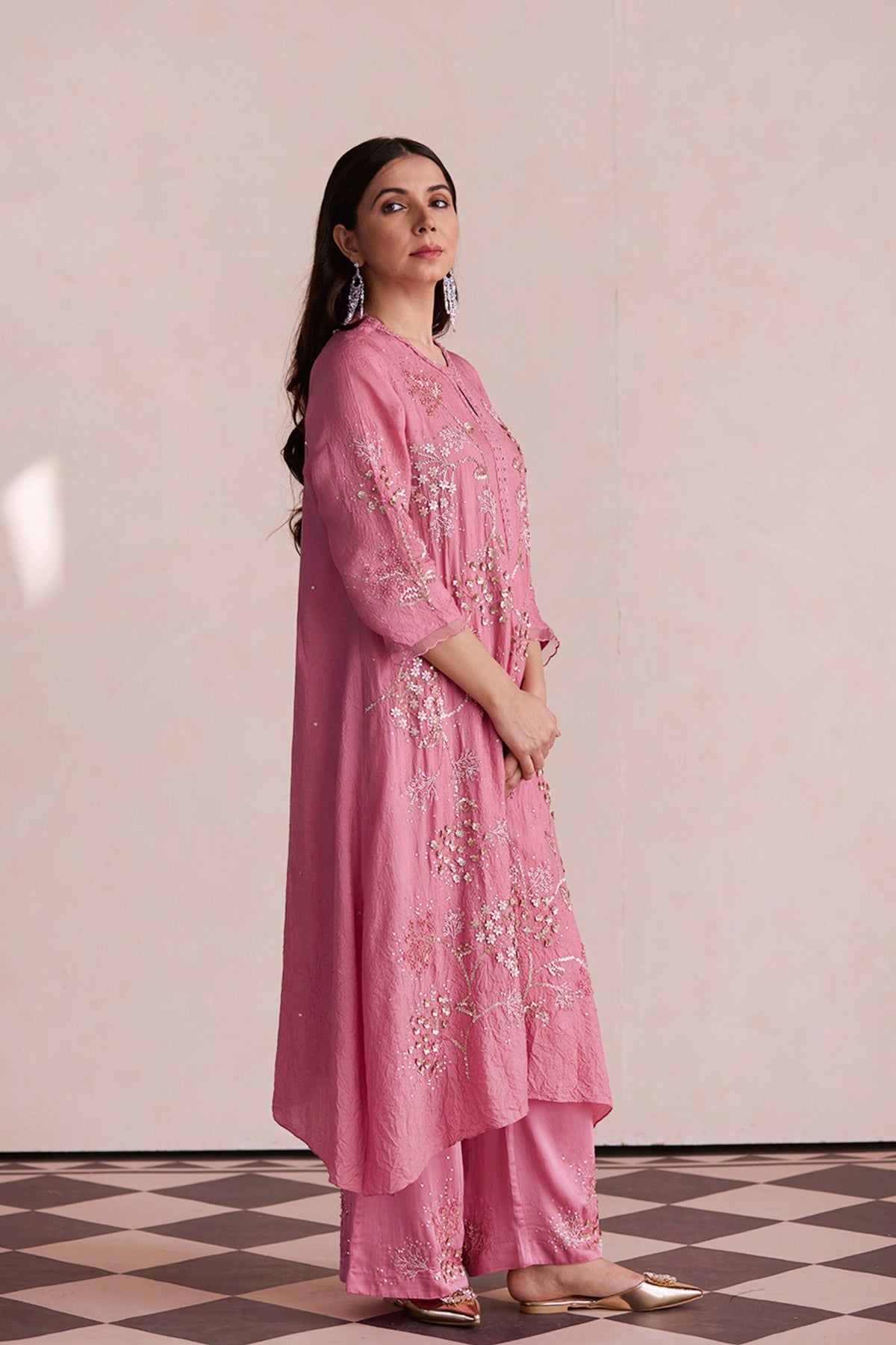 Rose Kurta Set