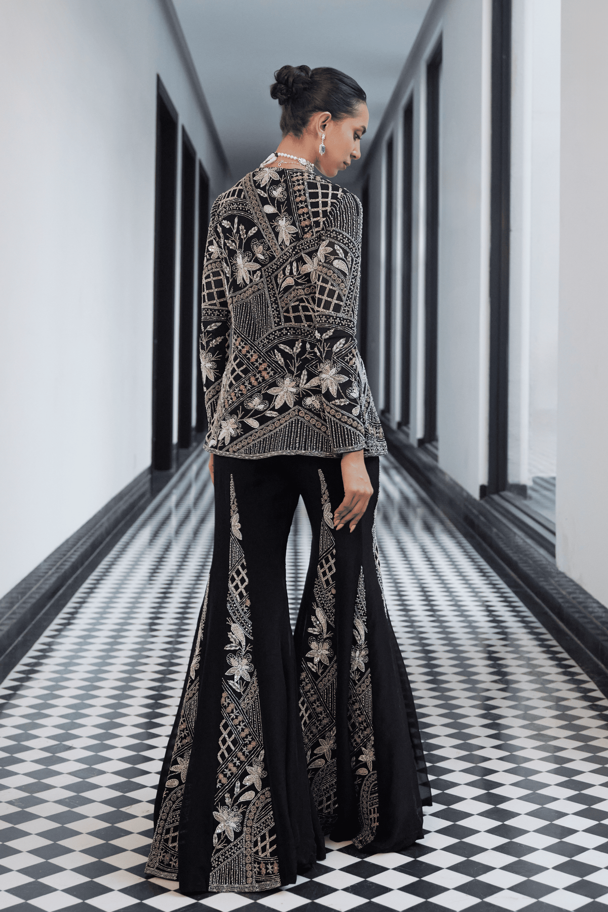 Fannie Blazer With Sharara