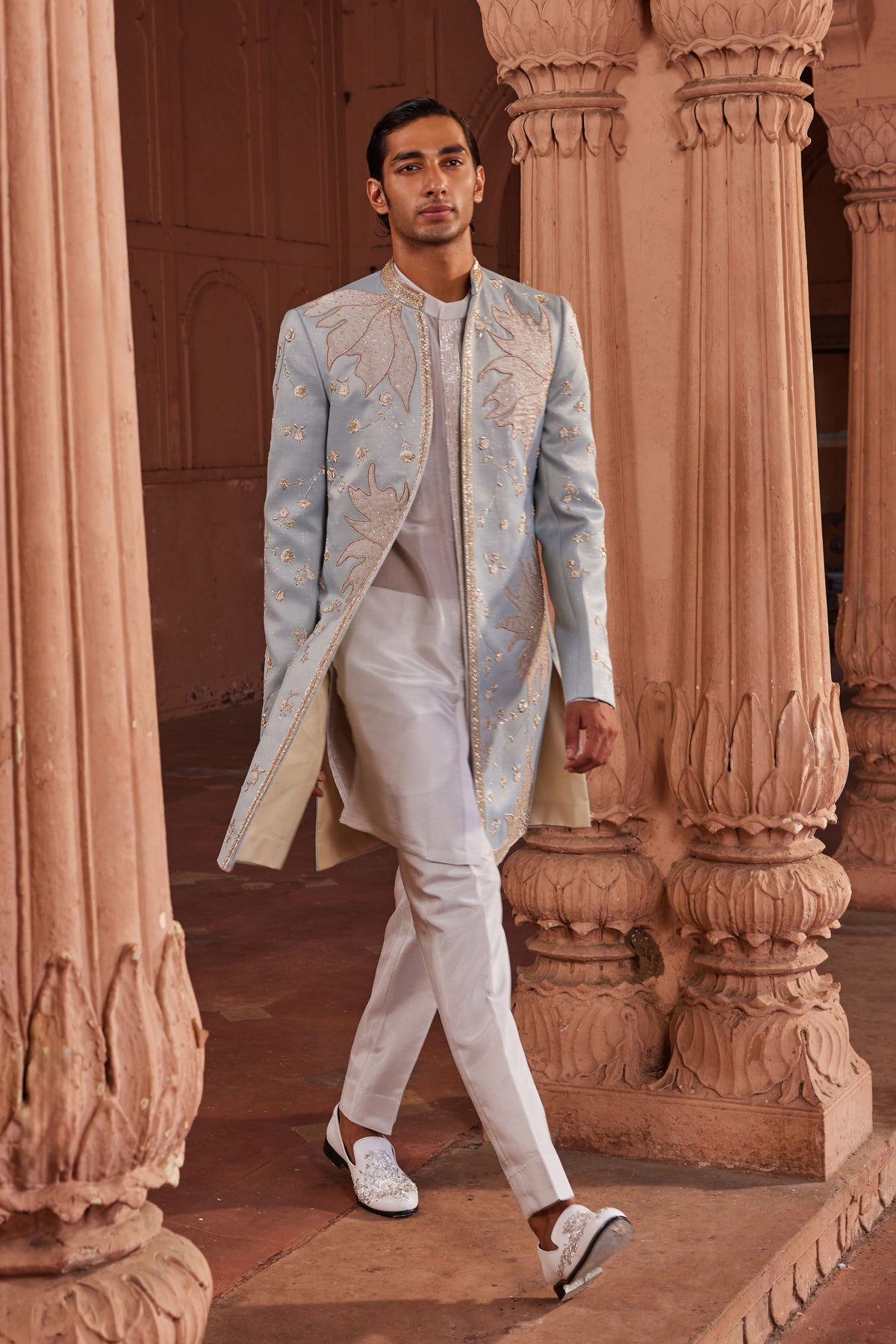 Elaya Silk Sherwani Set