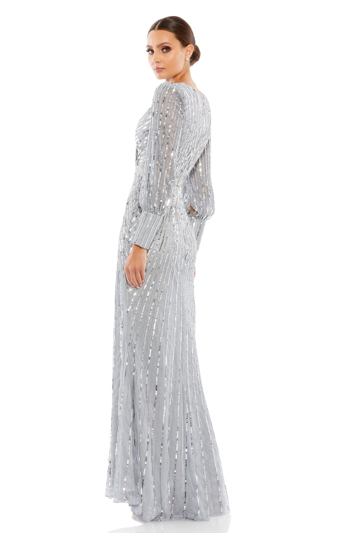 Long Wrap Gown