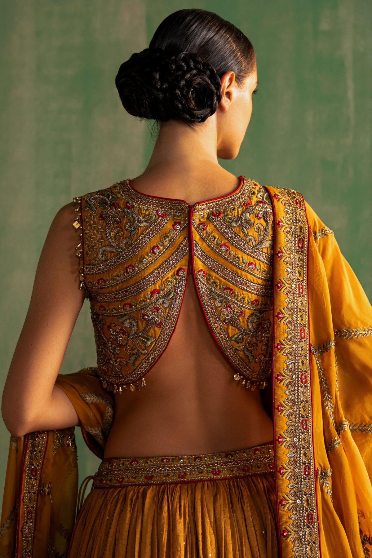 Vritika Chanderi Lehenga Set