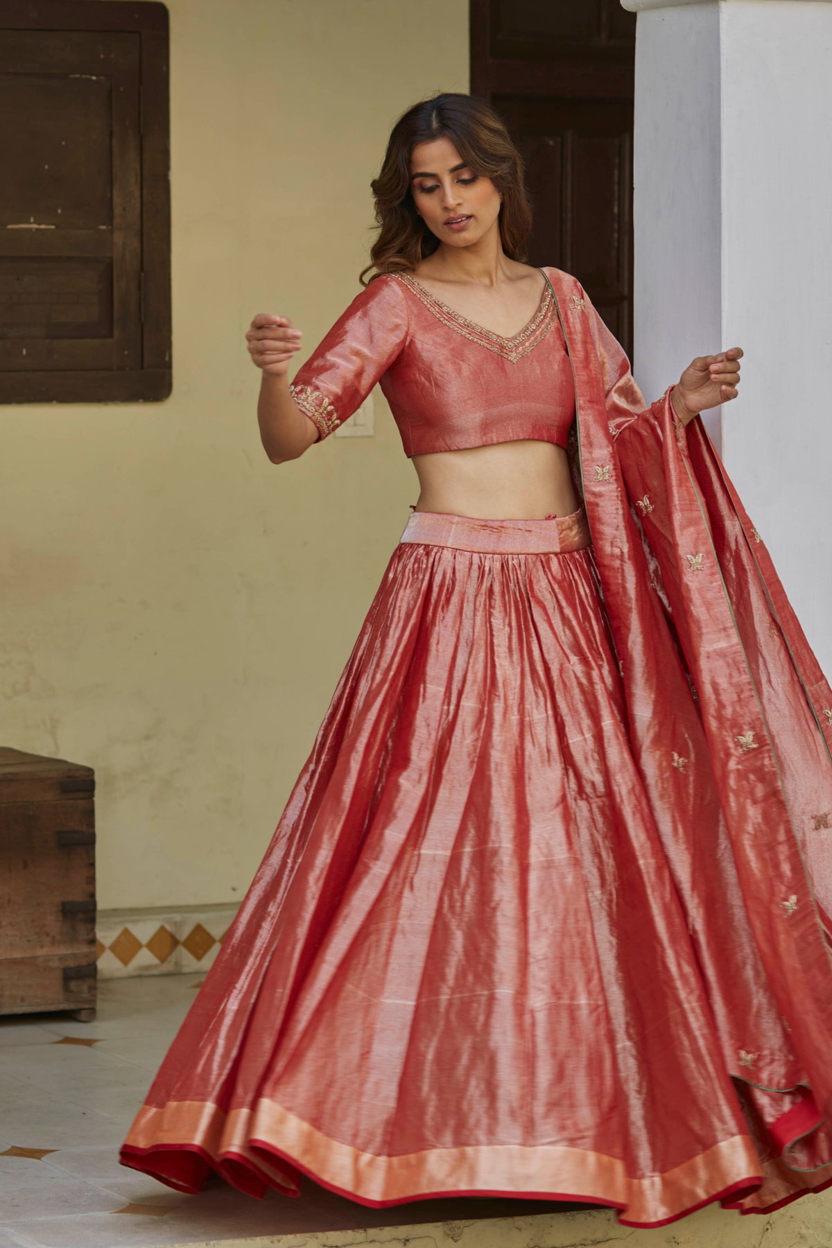 Sindoori Jashn Lehenga