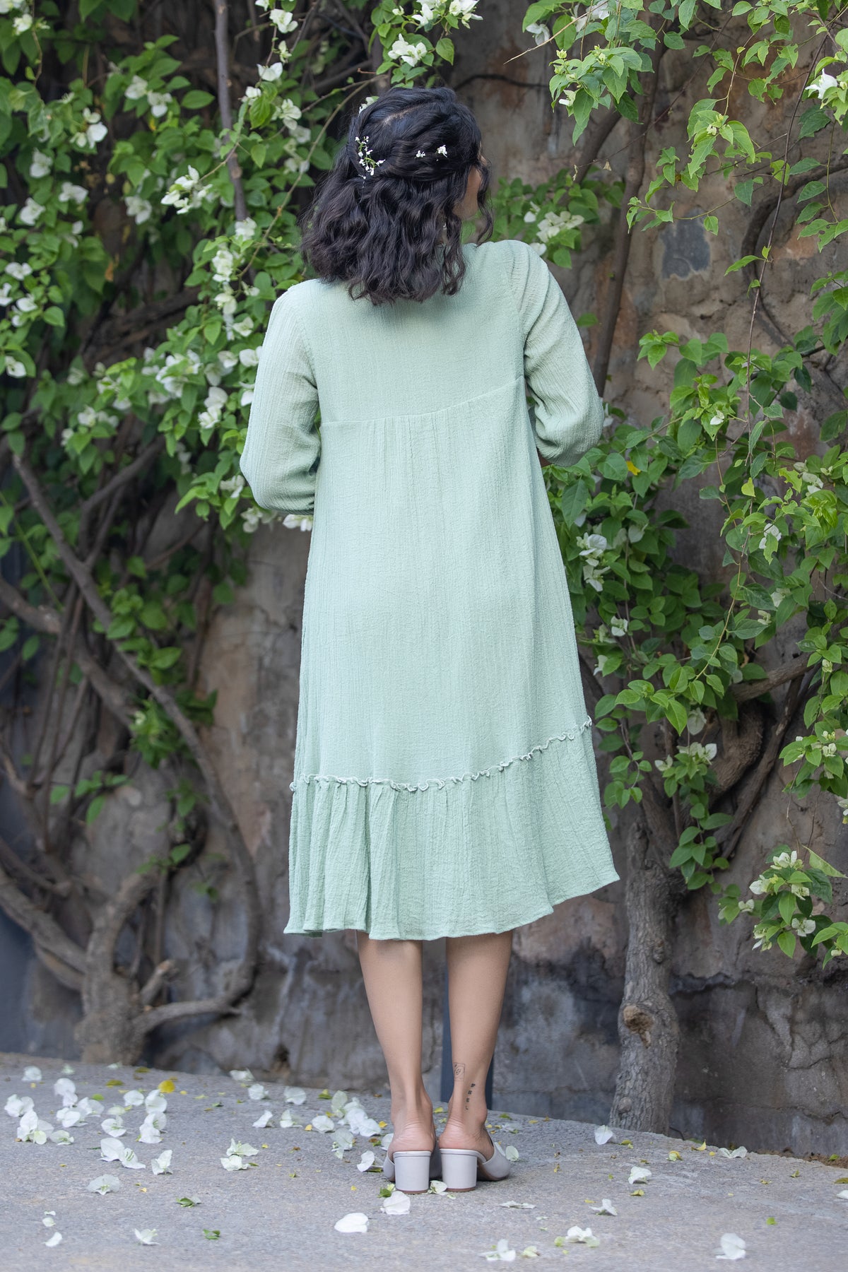 Sage Green Irene Dress