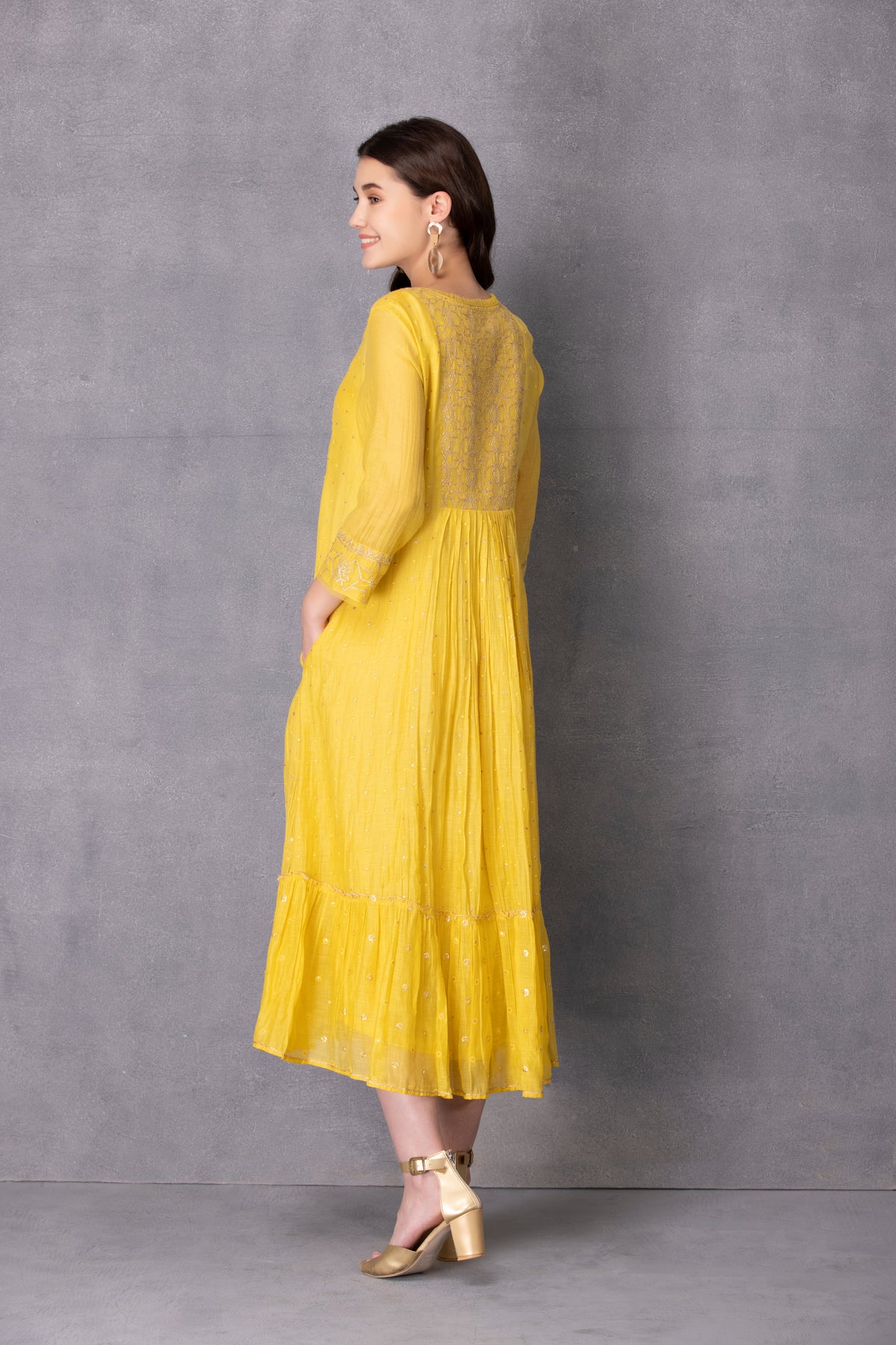 Yellow Aelina Dress