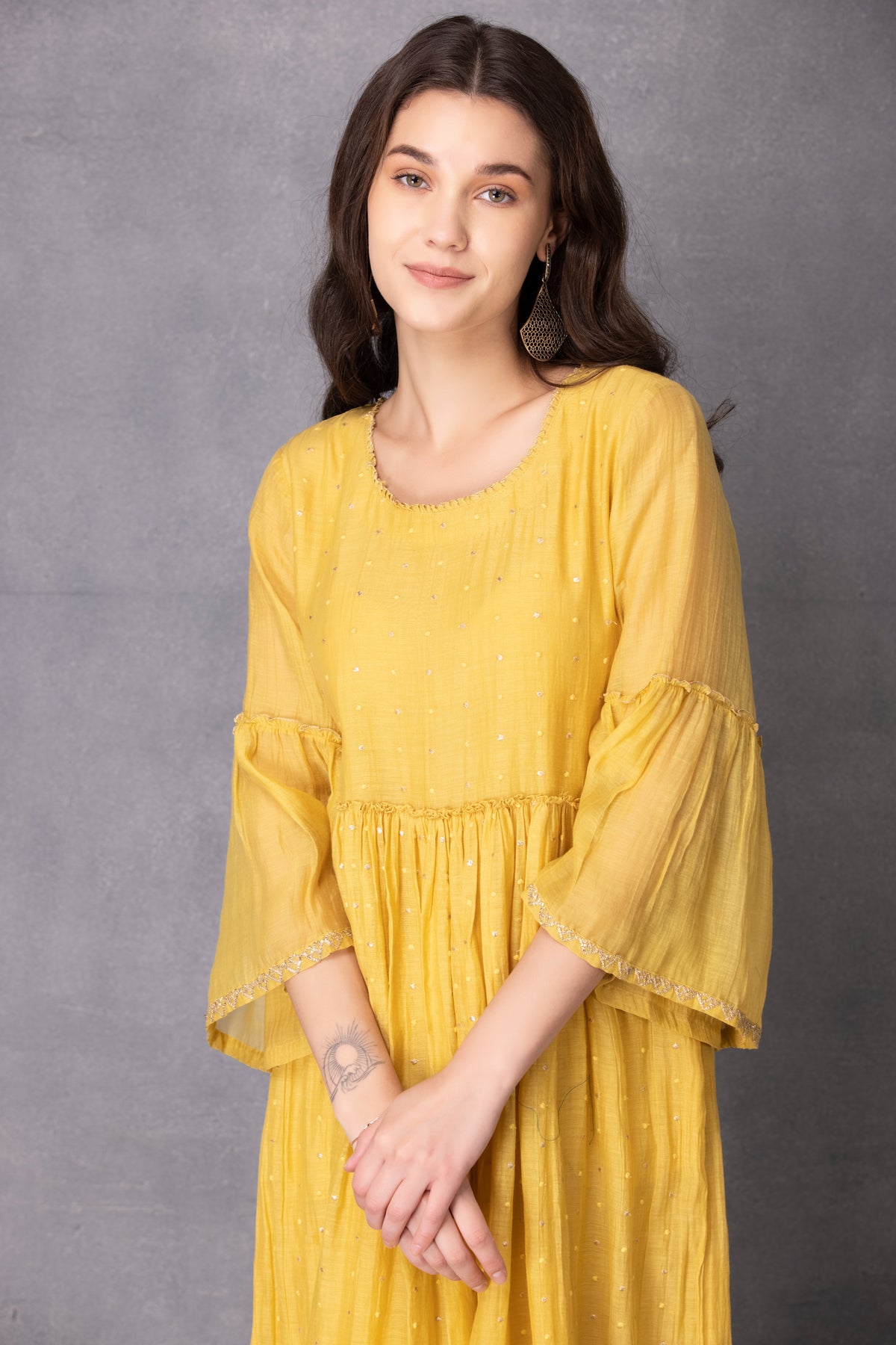 Yellow Zenda Dress