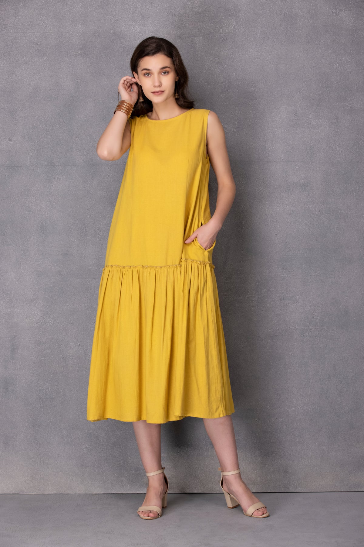 Yellow Nissa Dress