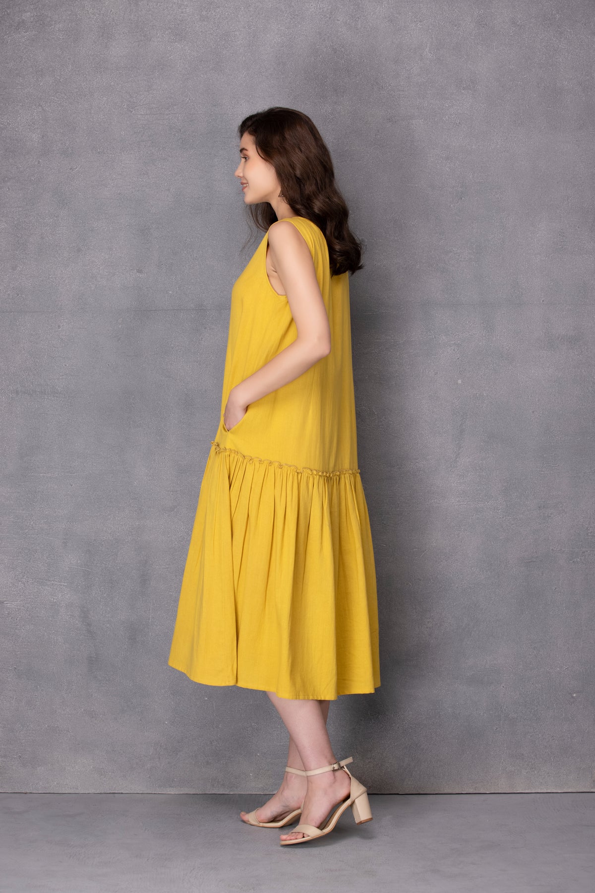 Yellow Nissa Dress