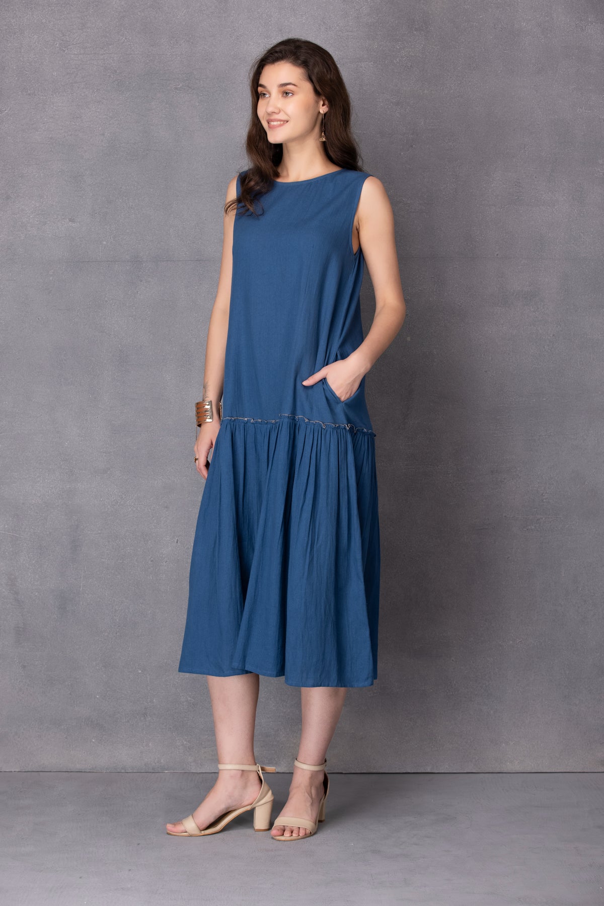 Blue Nissa Dress