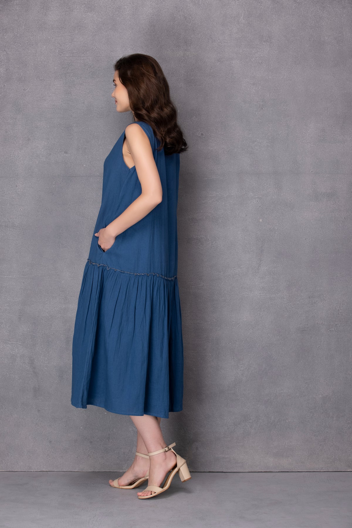 Blue Nissa Dress