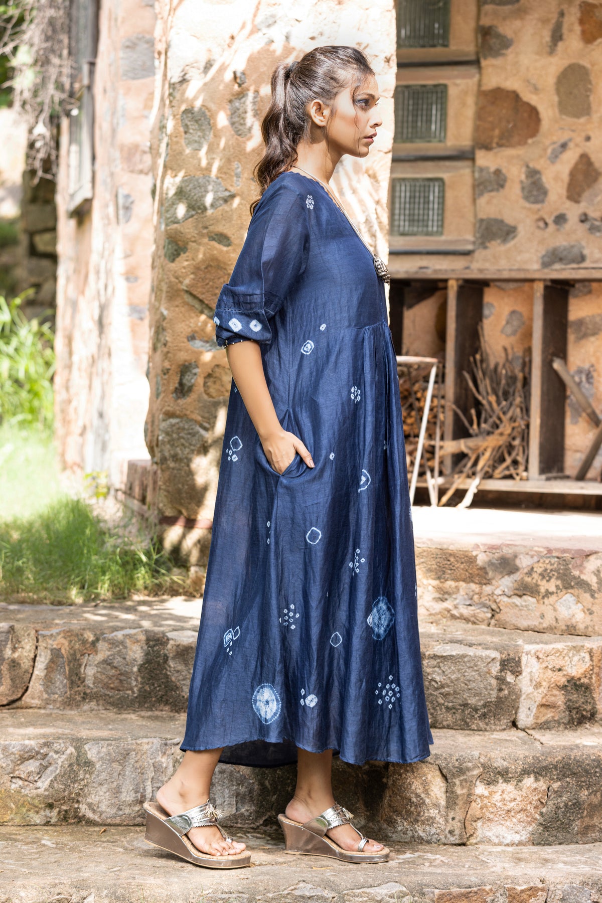 Royal Blue Yashita Dress