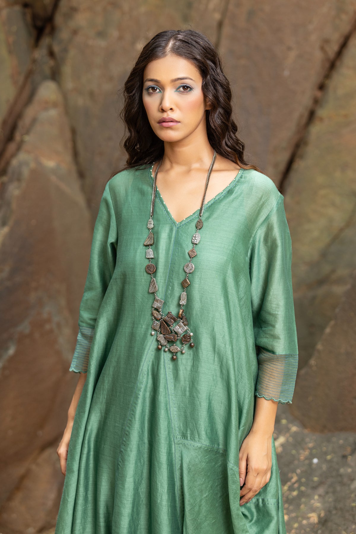 Forest Green Tahmina Dress