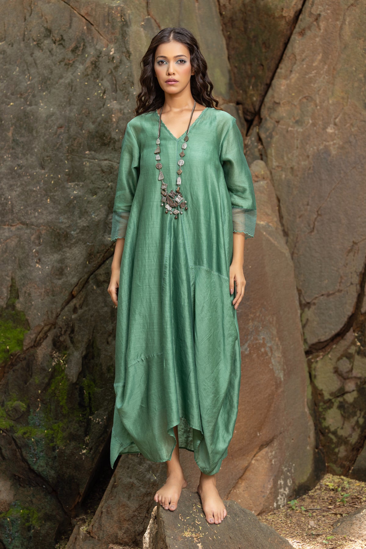 Forest Green Tahmina Dress